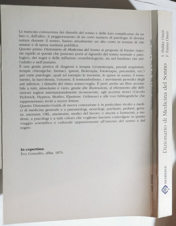 Dizionario di medicina del sonno