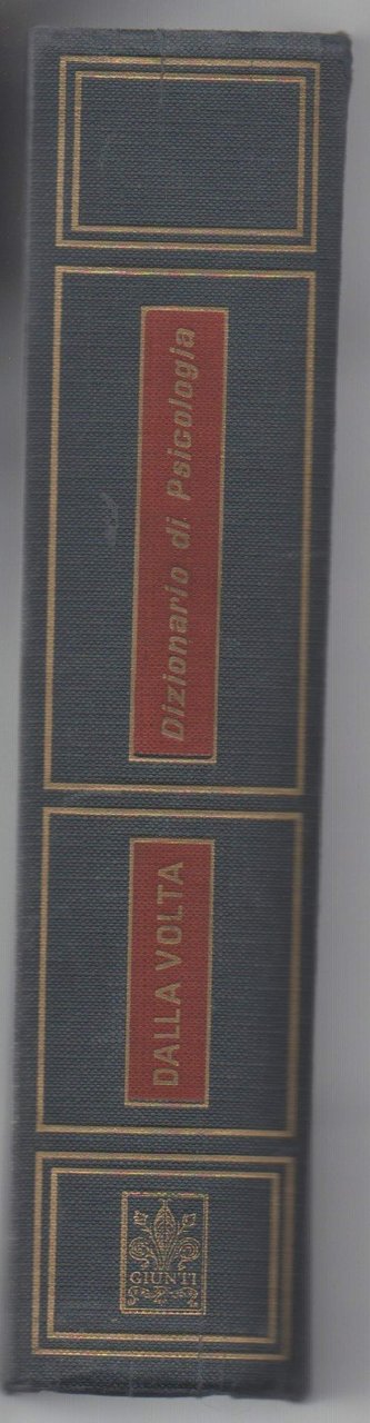 DIZIONARIO DI PSICOLOGIA (1974)