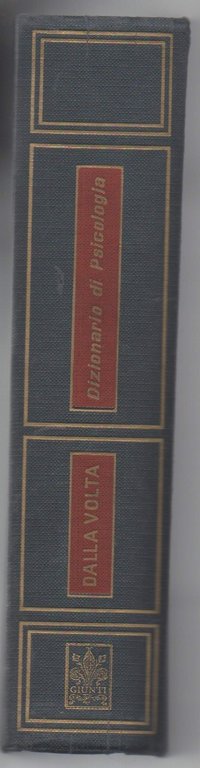 DIZIONARIO DI PSICOLOGIA (1974)