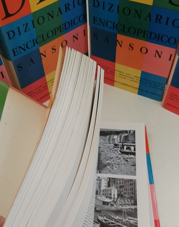 Dizionario enciclopedico Sansoni- 5 voll,