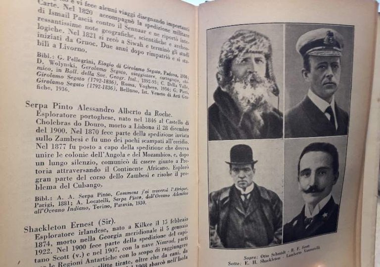 DIZIONARIO GENERALE DEGLI ESPLORATORI( 1939)