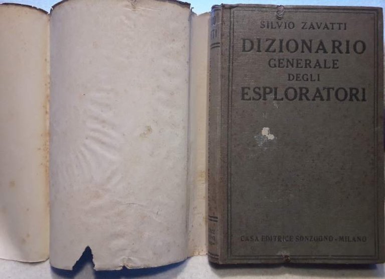 DIZIONARIO GENERALE DEGLI ESPLORATORI( 1939)