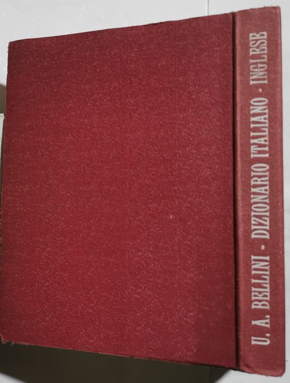 Dizionario Italiano- Inglese in due parti