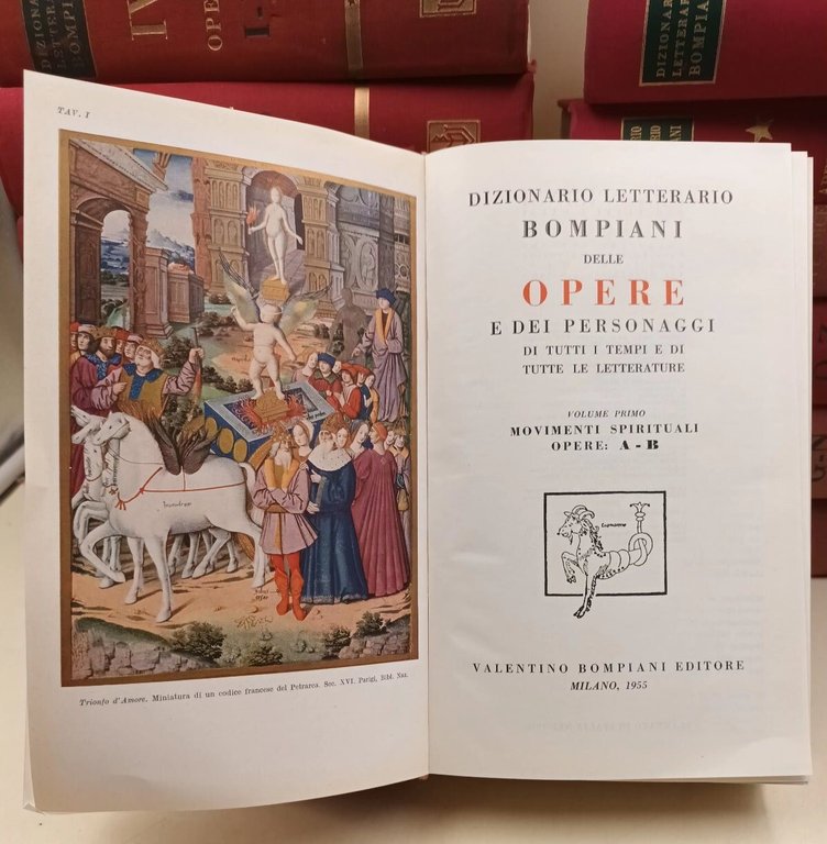 Dizionario Letterario Bompiani-15 voll.