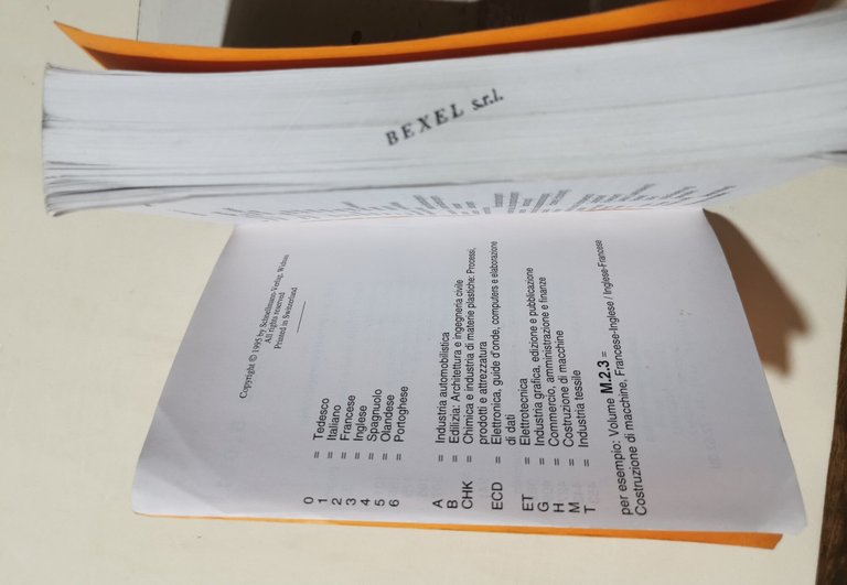 Dizionario/ Wortrrbuch no. B.0.1. - Edilizia architettura e ingegneria civile …