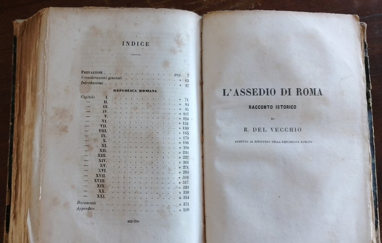 Documenti della Guerra Santa d'Italia- XVI-XVII- La Repubblica Romana(del 1849)