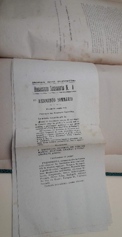 DOCUMENTI DIPLOMATICI PRESENTATI AL PARLAMENTO ITALIANO DAL MINISTRO DEGLI AFFARI …