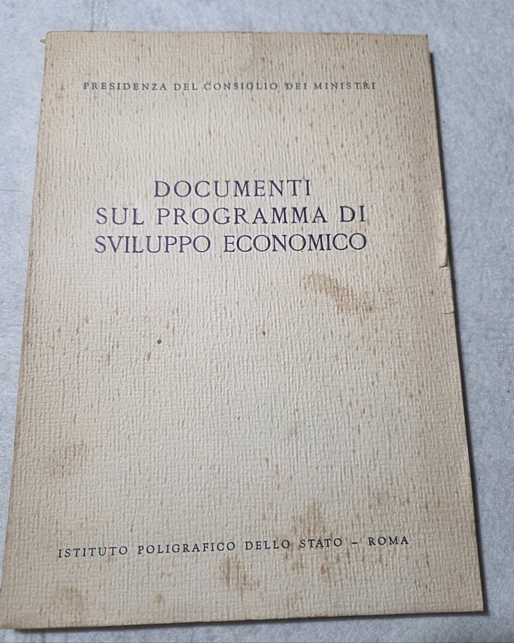 Documenti sul programma di sviluppo economico | Immagine principale