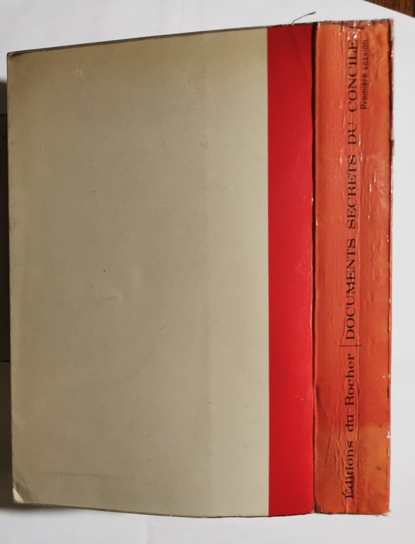 Documents secrets du Concile - premiere session