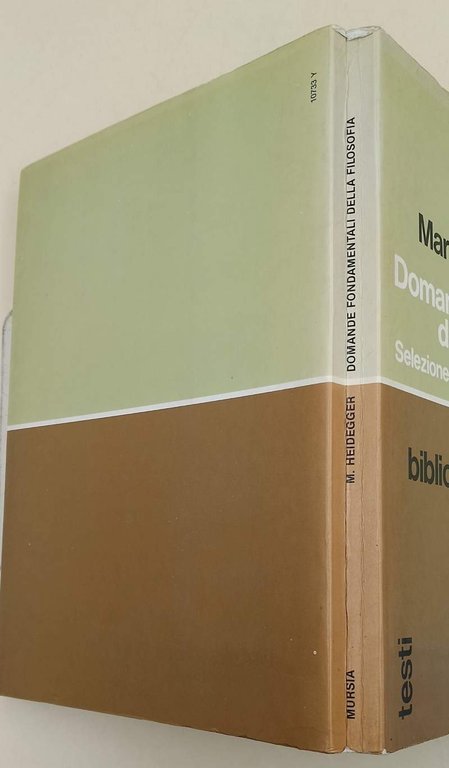 DOMANDE FONDAMENTALI DELLA FILOSOFIA (1988)