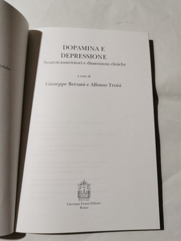 Dopamina e depressione - Neutrasmettitori e dimensioni cliniche