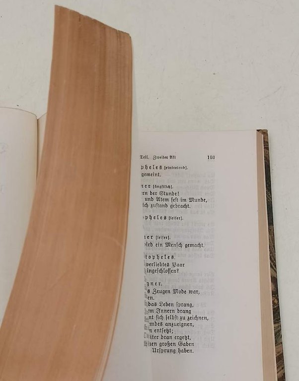 DRAMEN IN WERSEN-DRITTER BAND-URFAUST-FAUST ERSTER UND ZWEITER TEIL(1923)