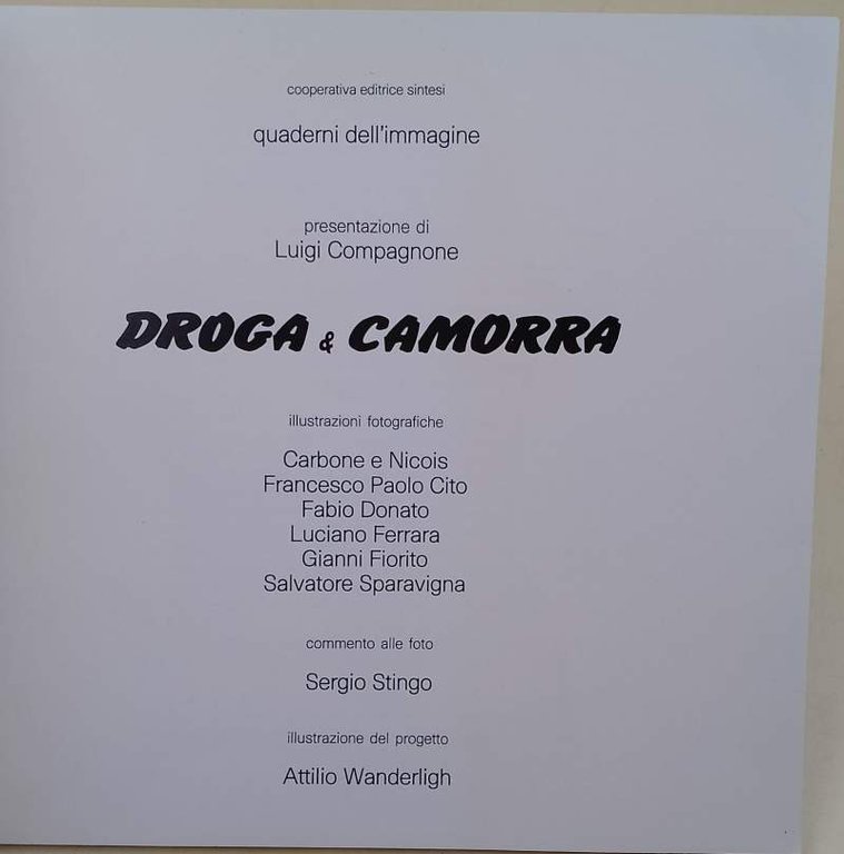 DROGA &amp; CAMORRA(1986)