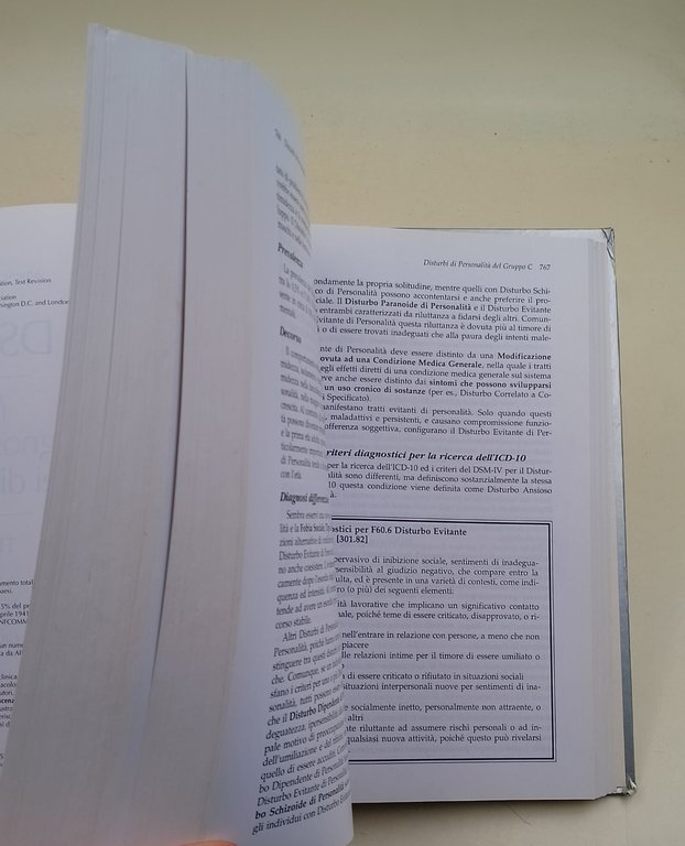 DSM-IV-TR- Manuale diagnostico e statistico dei disturbi mentali