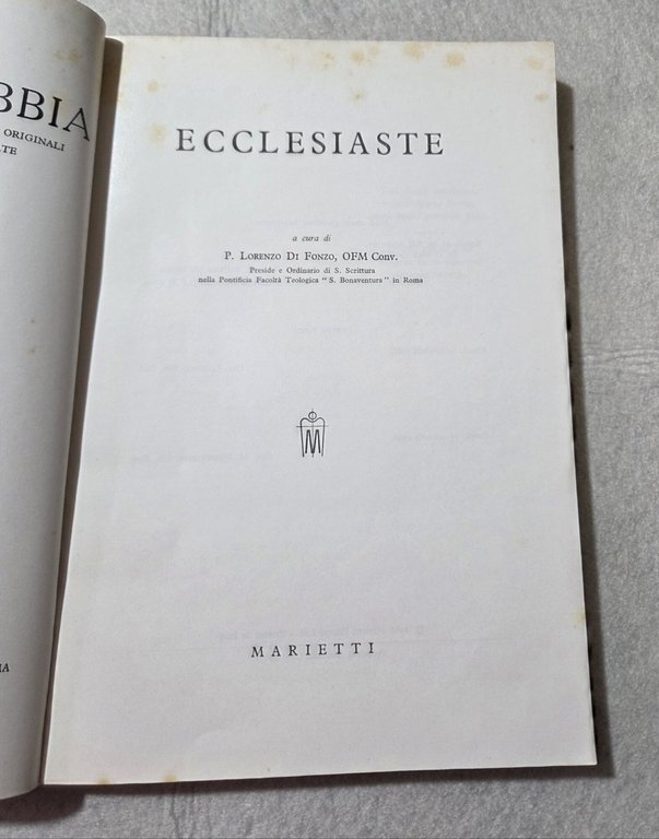 Ecclesiaste | Immagine Gallery 2