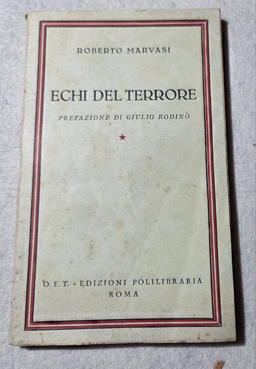 Echi del terrore | Immagine principale