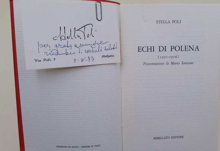ECHI DI POLENA (1951-1976)
