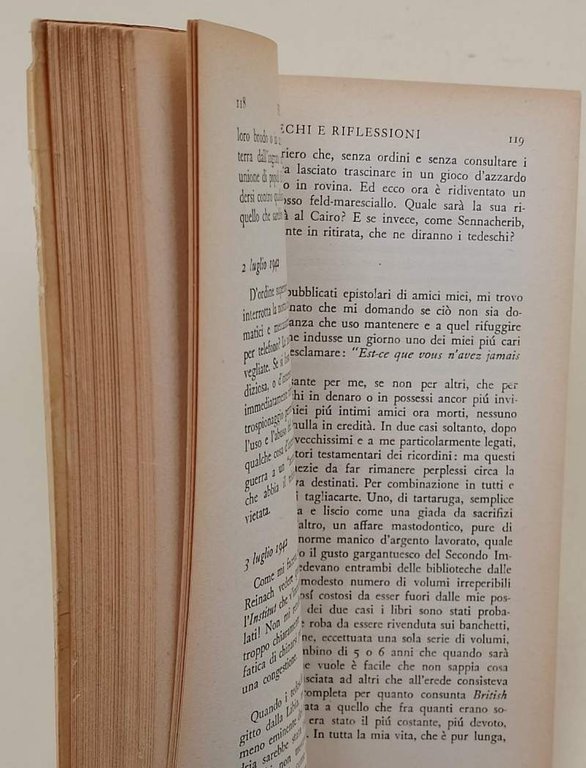 ECHI E RIFLESSIONI-DIARIO 1941-1944 ( 1950)
