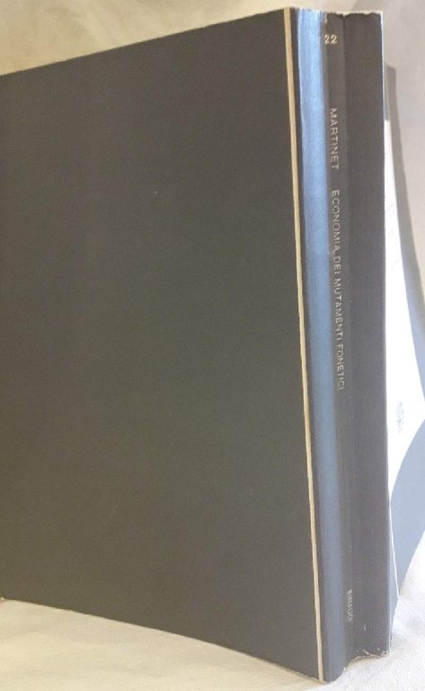 ECONOMIA DEI MUTAMENTI FONETICI-TRATTATO DI FONOLOGIA DIACRONICA(1968)