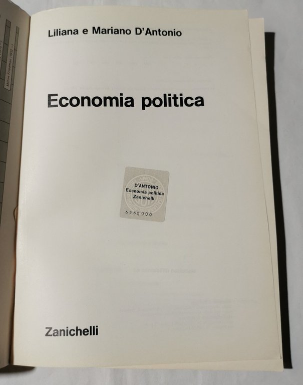 Economia politica