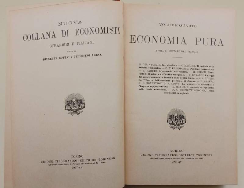 ECONOMIA PURA (1937)