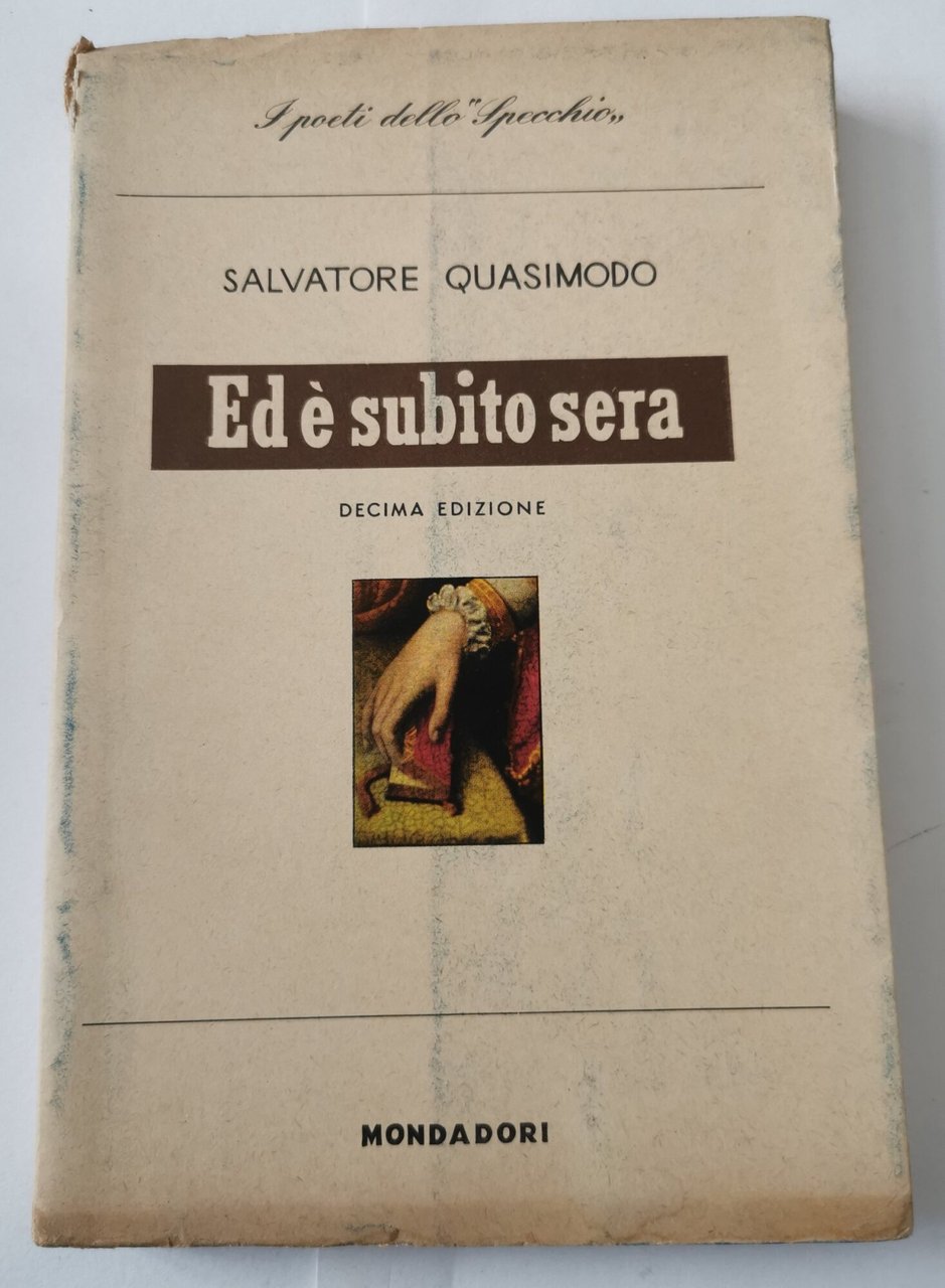 Ed e' subito sera