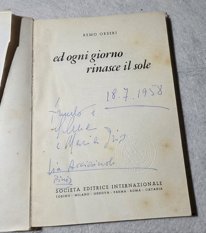 Ed ogni giorno rinasce il sole | Immagine Gallery 2