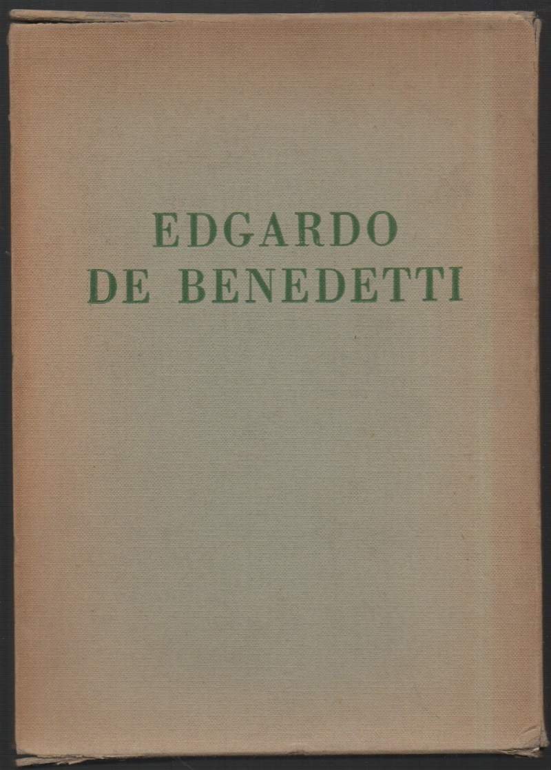 EDGARDO DE BENEDETTI