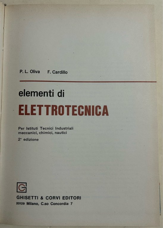 Elementi di elettrotecnica | Immagine Gallery 2
