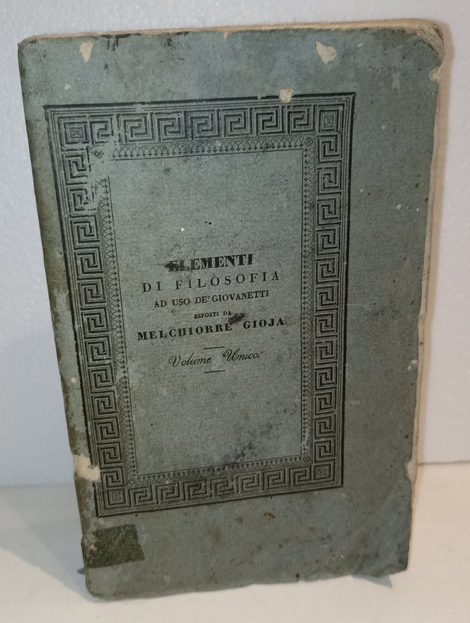 Elementi di filosofia ad uso de' giovanetti | Immagine principale