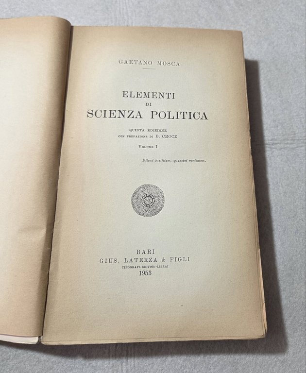 Elementi di Scienza Politica - Volume I' | Immagine Gallery 2