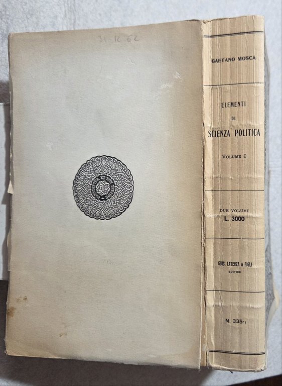 Elementi di Scienza Politica - Volume I' | Immagine Gallery 3