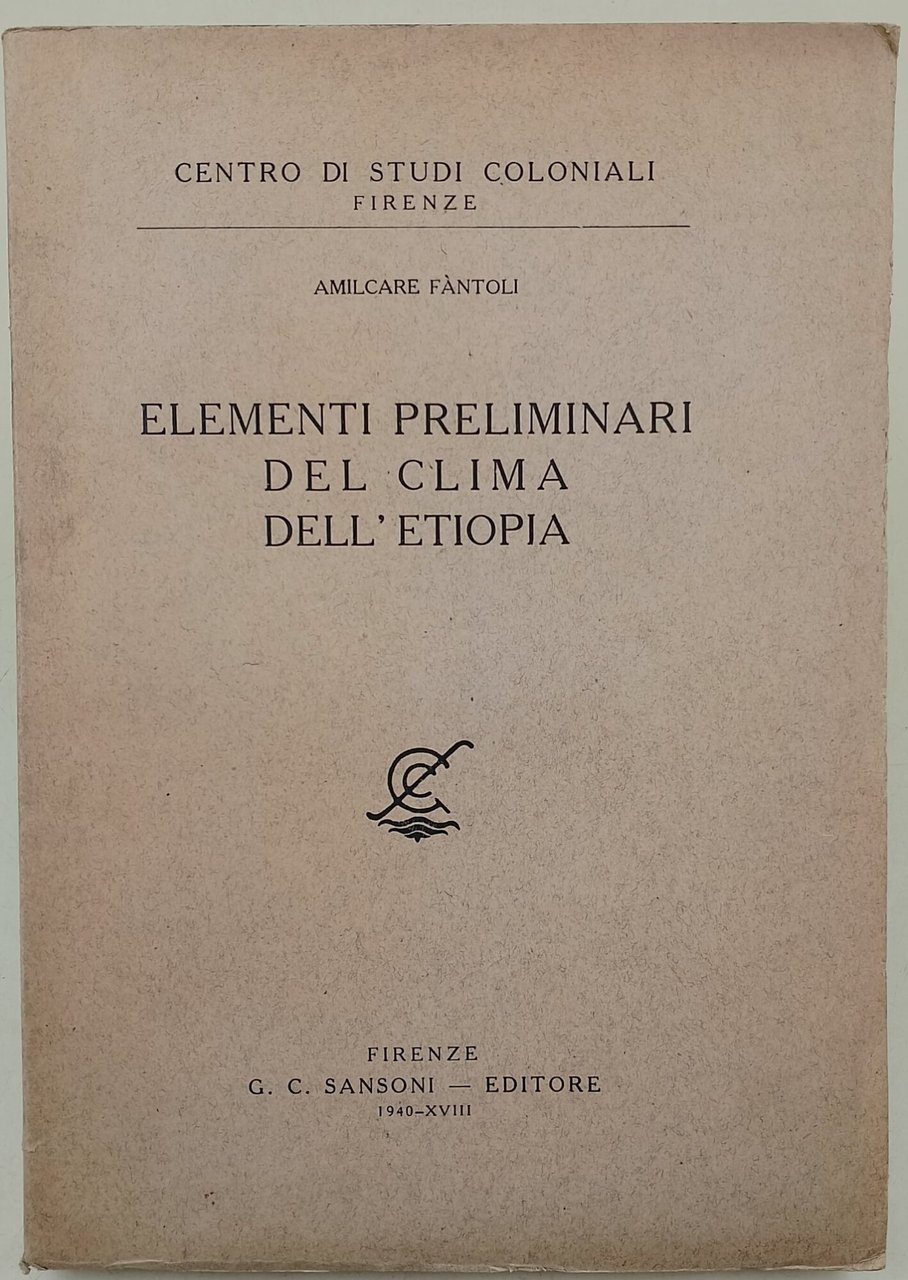 Elementi preliminari del clima dell'Etiopia