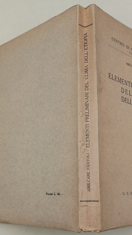 Elementi preliminari del clima dell'Etiopia