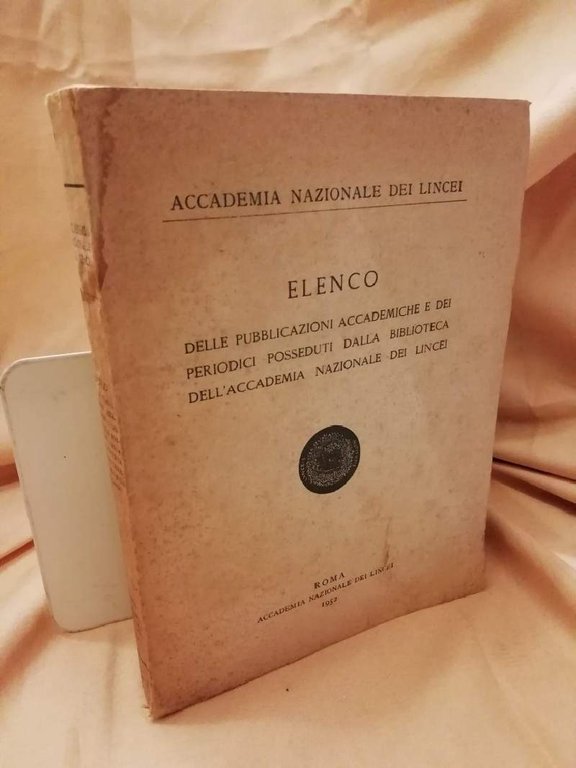 ELENCO DELLE PUBBLICAZIONI ACCADEMICHE E DEI PERIODICI POSSEDUTI DALLA BIBLIOTECA …