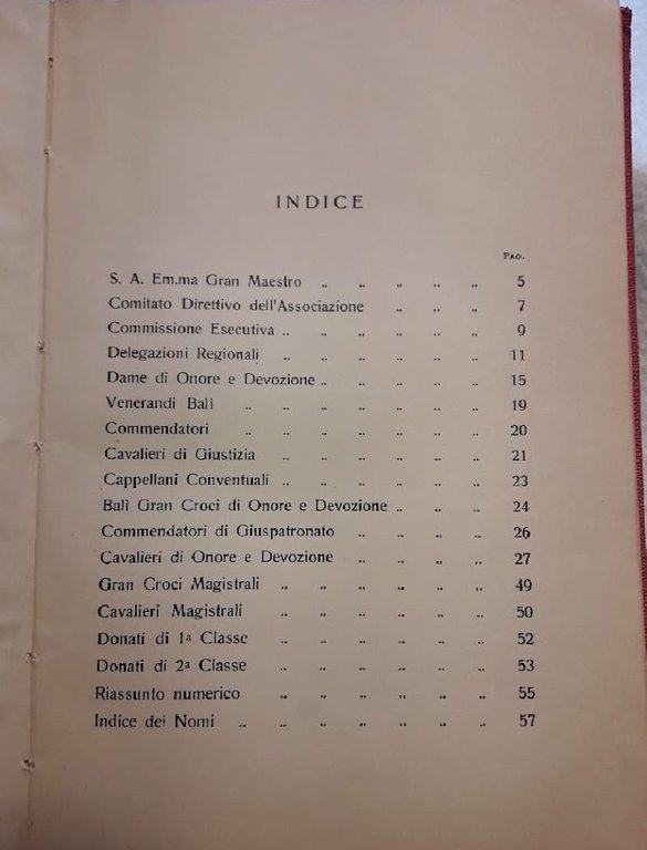 ELENCO GENERALE AL 15 NOVEMBRE 1931-X( 1931)