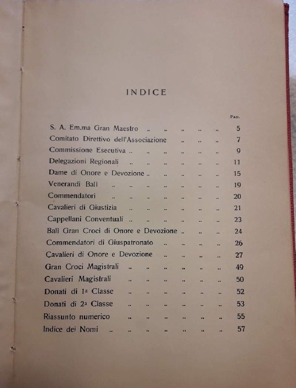 ELENCO GENERALE AL 15 NOVEMBRE 1931-X( 1931)