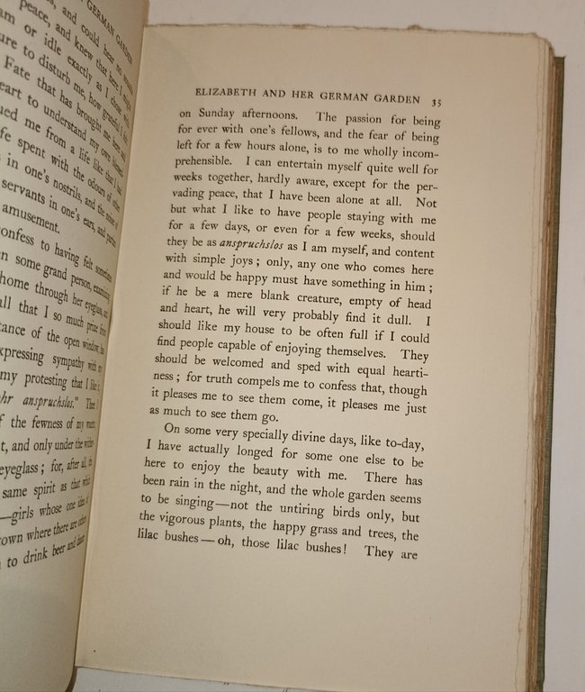 Elizabeth and her German Garden