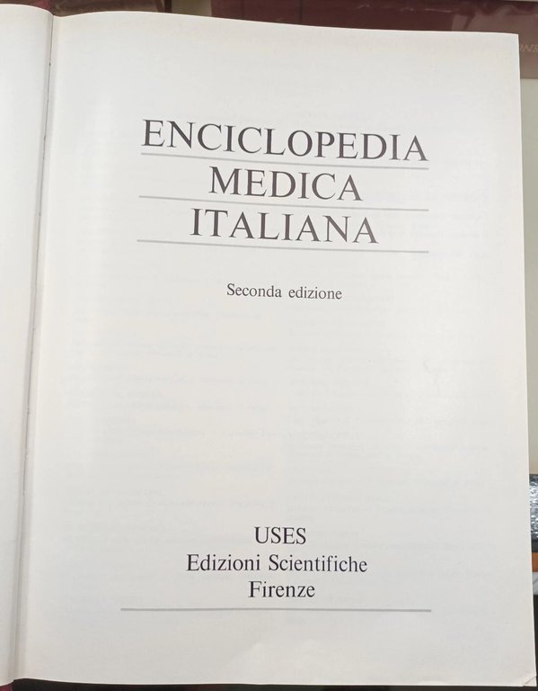 Enciclopedia Medica Italiana-16 voll.