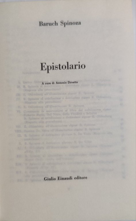Epistolario