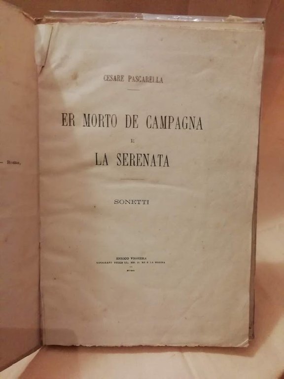 ER MORTO DE CAMPAGNA E LA SERENATA sonetti | Immagine Gallery 3