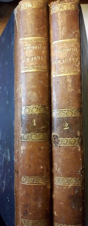 ERODOTO ALICARNASSEO DEDICATO A S.E. IL SIGNOR BALDASSARE ODESCALCHI-2 TOMI …