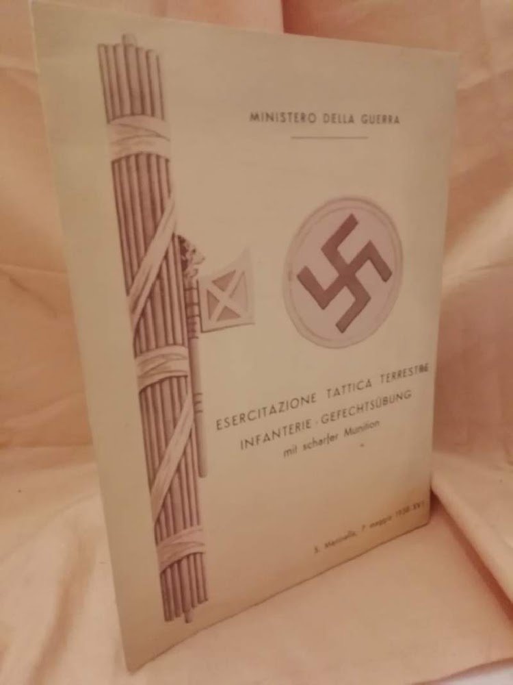 ESERCITAZIONE TATTICA TERRESTRE INFANTERIE - GEFECHTSUBUNG mit scharfer Munition (1938) | Immagine principale