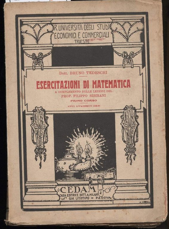 ESERCITAZIONI DI MATEMATICA a complemento delle lezioni del prof. Filippo …