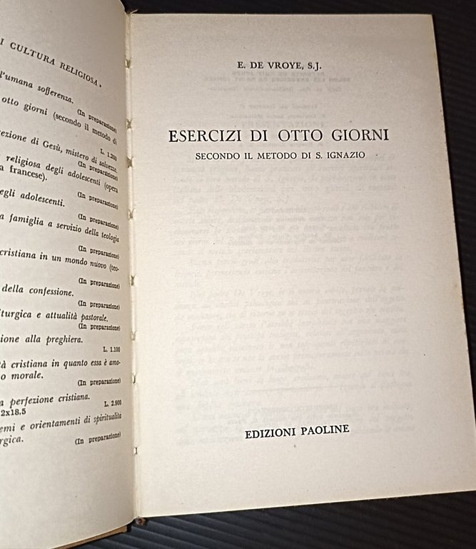 Esercizi di otto giorni secondo il metodo di S. Ignazio | Immagine Gallery 3