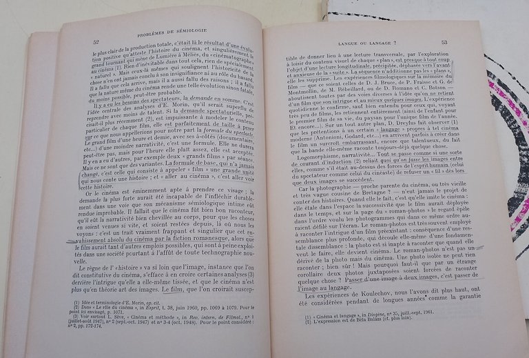 Essais sur la signification au cinema- 2 tomi