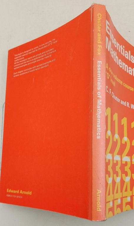 Essentials of Mathematics-A one volume course for O level
