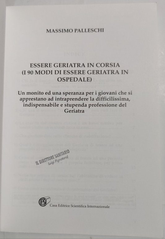 Essere Geriatra in corsia i 90 modi di essere geriatra …