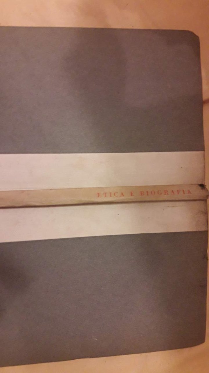 ETICA E BIOGRAFIA (1915)