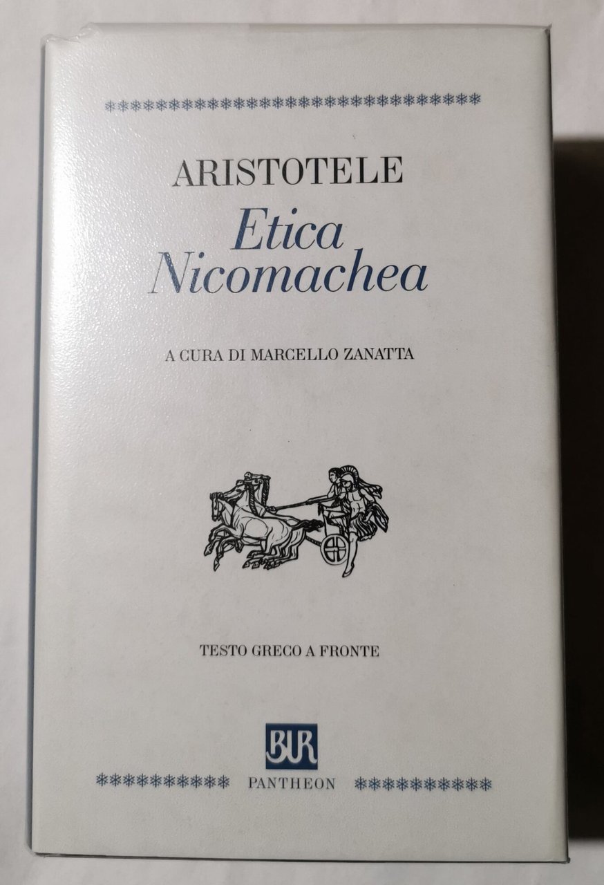 Etica Nicomachea - Testo greco a fronte